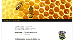 Desktop Screenshot of beehornetremoval.com